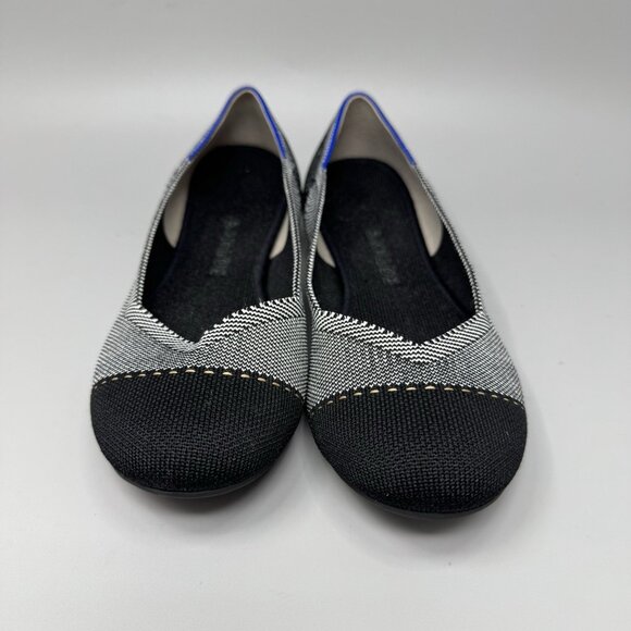 Rothy’s The Flat Grey Mist Captoe Women’s Size 8 Loafer - Picture 4 of 9